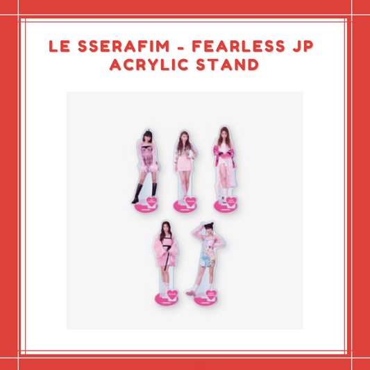 [PREORDER] LE SSERAFIM - FEARLESS JP ACRYLIC STAND