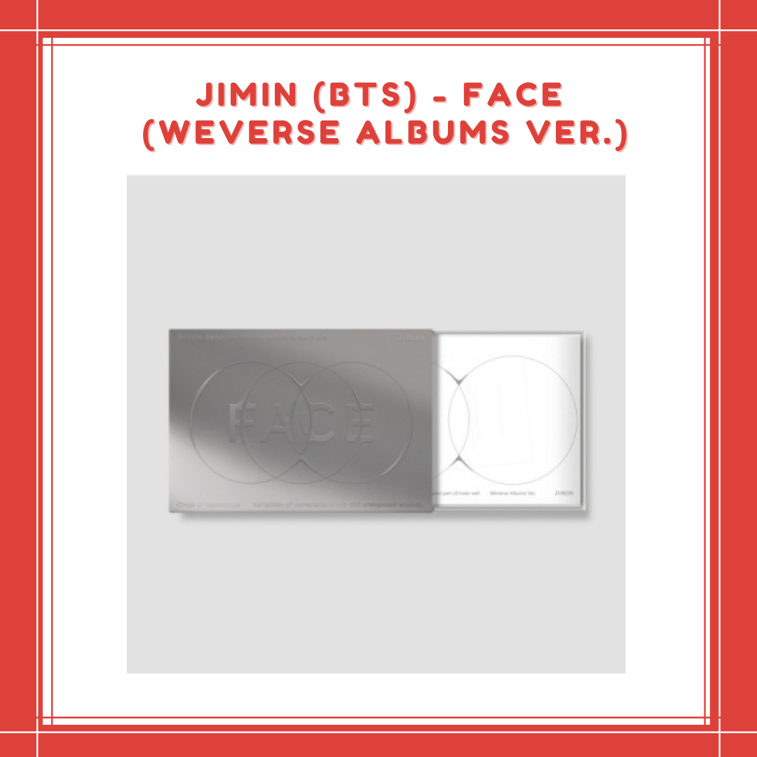 [PREORDER] JIMIN (BTS) - FACE (WEVERSE ALBUMS VER.)