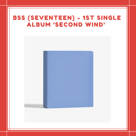 [PREORDER] BSS (SEVENTEEN) - 1ST SINGLE ALBUM 'SECOND WIND'