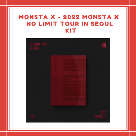 [PREORDER] MONSTA X - 2022 MONSTA X NO LIMIT TOUR IN SEOUL KIT