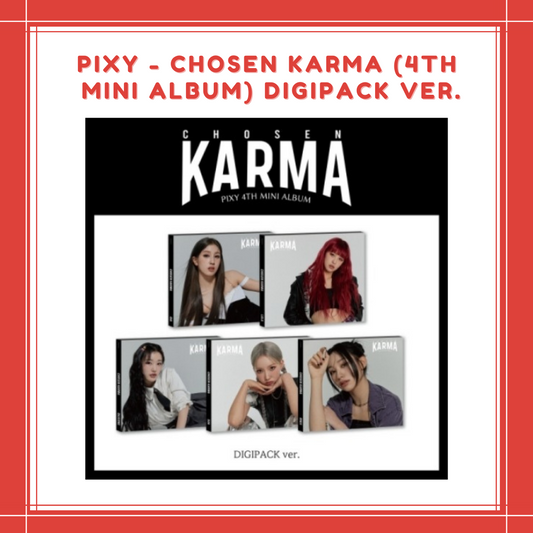 [PREORDER] PIXY - CHOSEN KARMA (4TH MINI ALBUM) DIGIPACK VER.