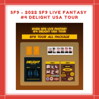 [PREORDER] SF9 - 2022 SF9 LIVE FANTASY #4 DELIGHT USA TOUR