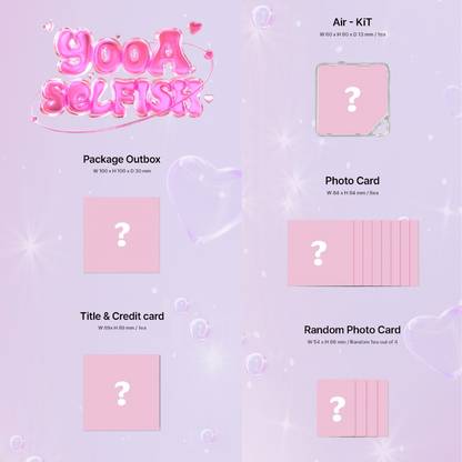 [PREORDER] YOOA(OH MY GIRL) - SELFISH (2ND MINI ALBUM) KIT