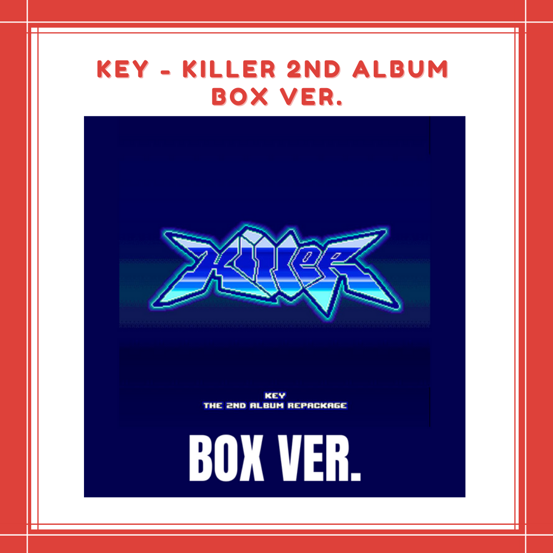 [PREORDER] KEY - VOL.2 REPACKAGE 'KILLER' (BOX VER.)VER.