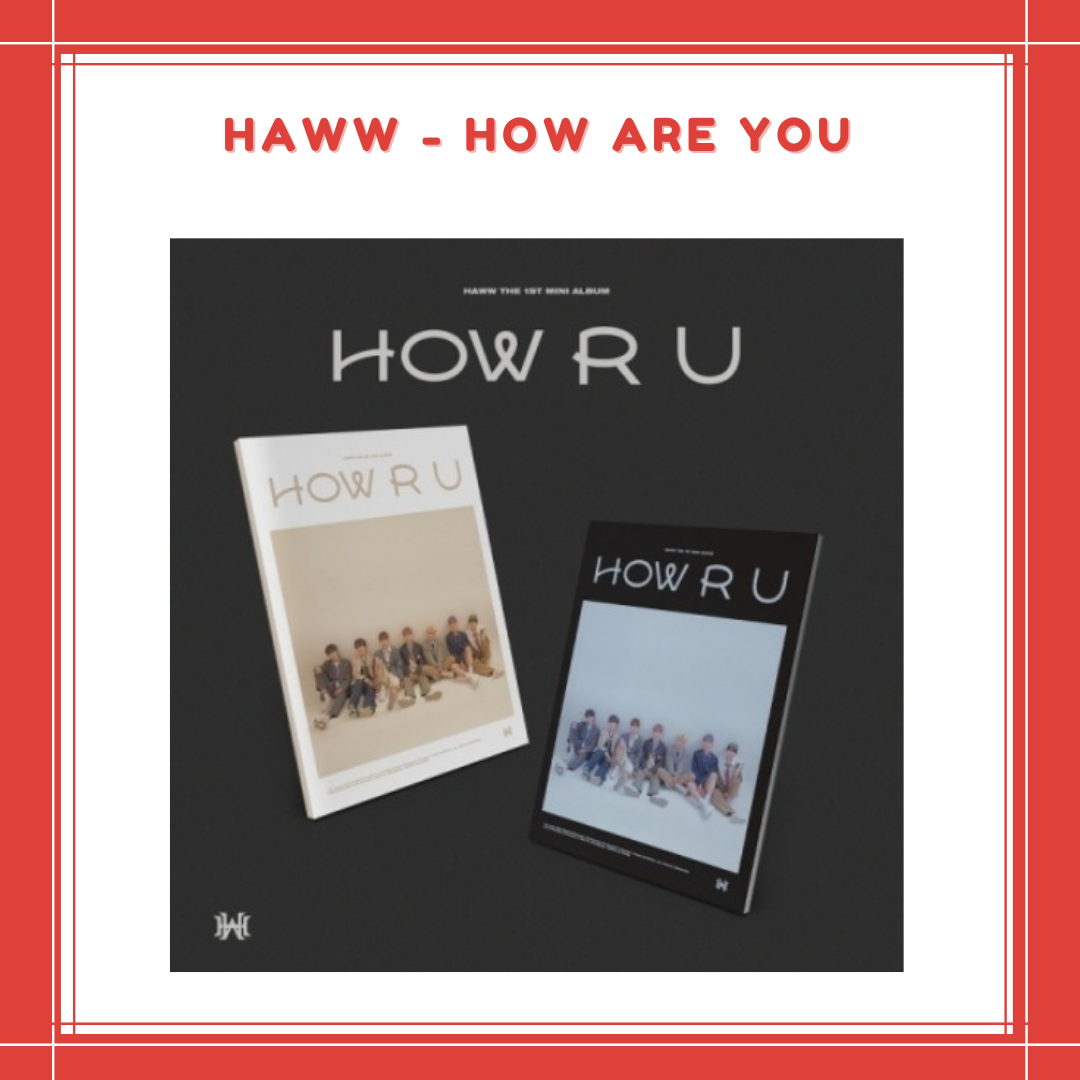 [PREORDER] HAWW - HOW ARE YOU