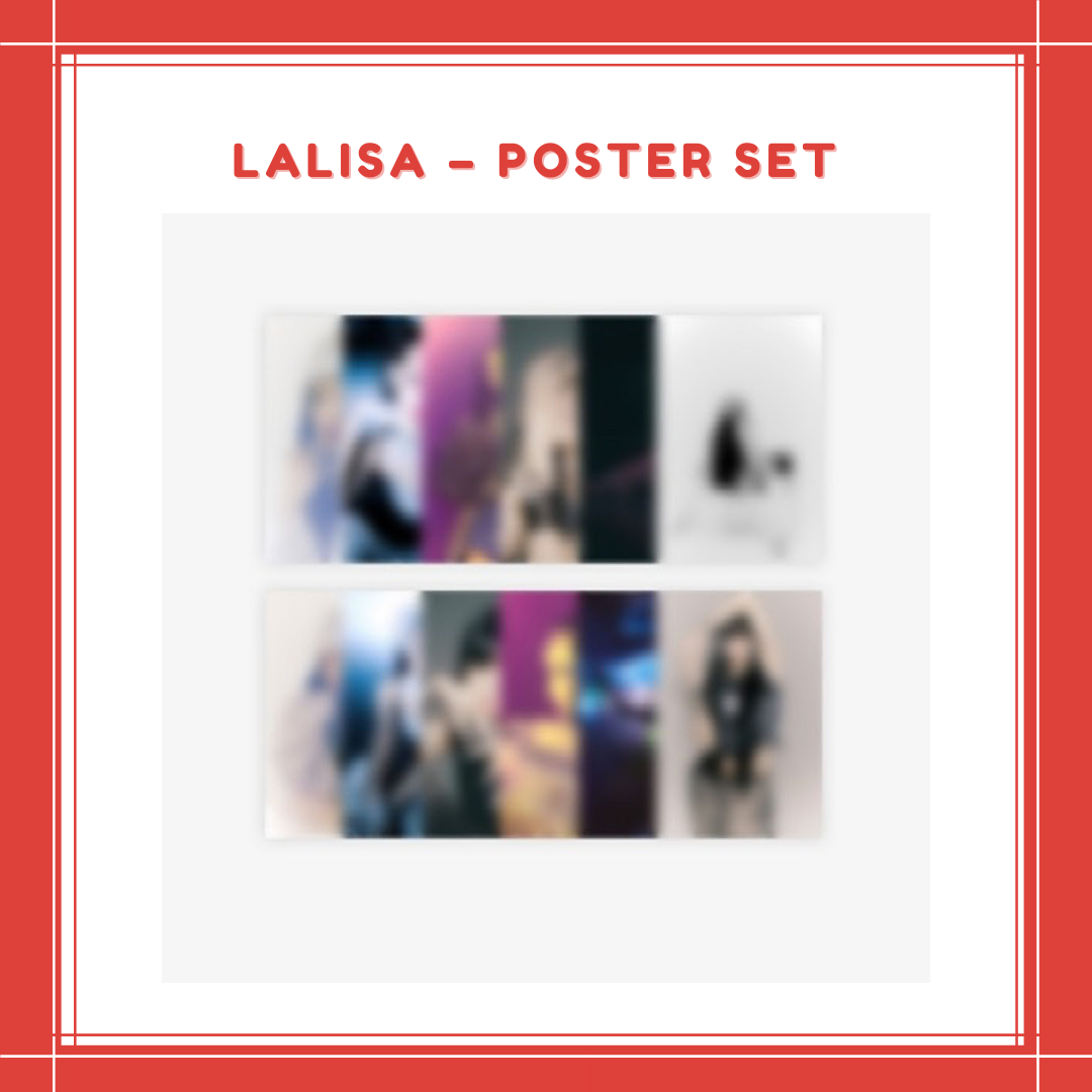 [PREORDER] LALISA – POSTER SET