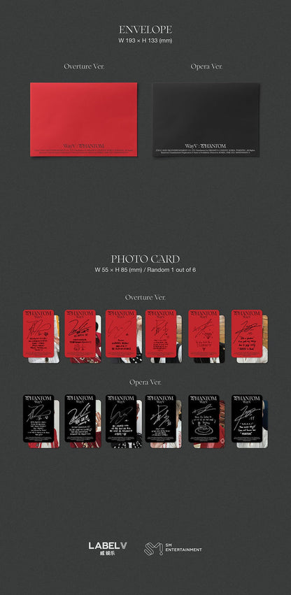 [PREORDER] WayV - PHANTOM (4TH MINI ALBUM)