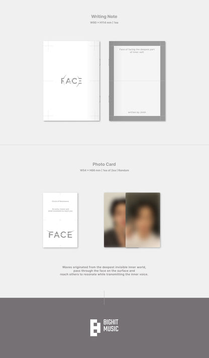 [PREORDER] JIMIN (BTS) - FACE (WEVERSE ALBUMS VER.)