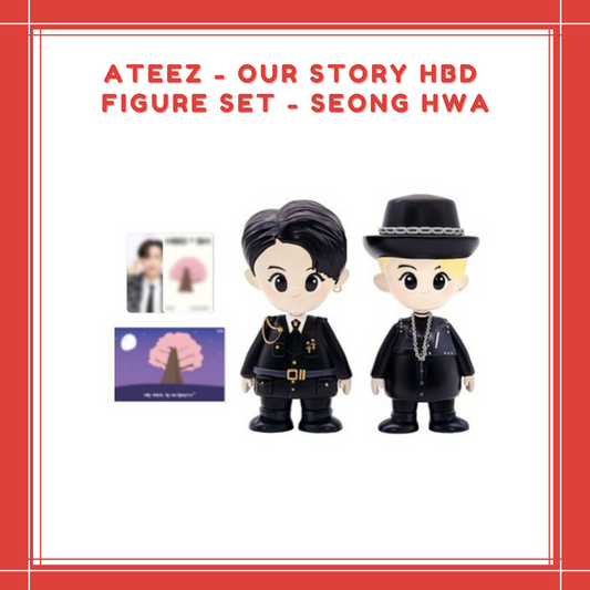 [PREORDER] ATEEZ - OUR STORY HBD FIGURE SET - SEONG HWA