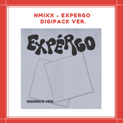 [PREORDER] NMIXX - EXPERGO DIGIPACK VER.