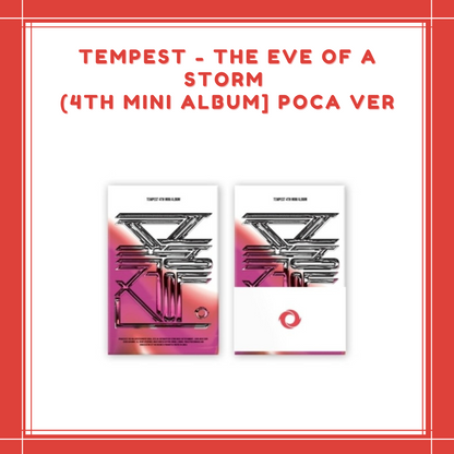 [PREORDER] TEMPEST - THE EVE OF A STORM (4TH MINI ALBUM) POCA VER