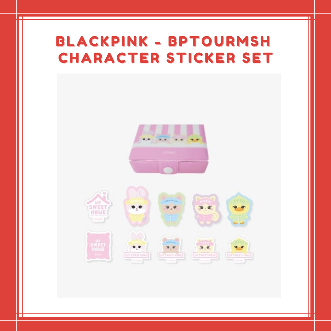 [PREORDER] BLACKPINK - BPTOURMSH CHARACTER STICKER SET