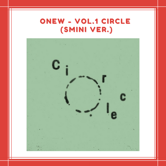 [PREORDER] ONEW - VOL.1 CIRCLE (SMINI VER.)