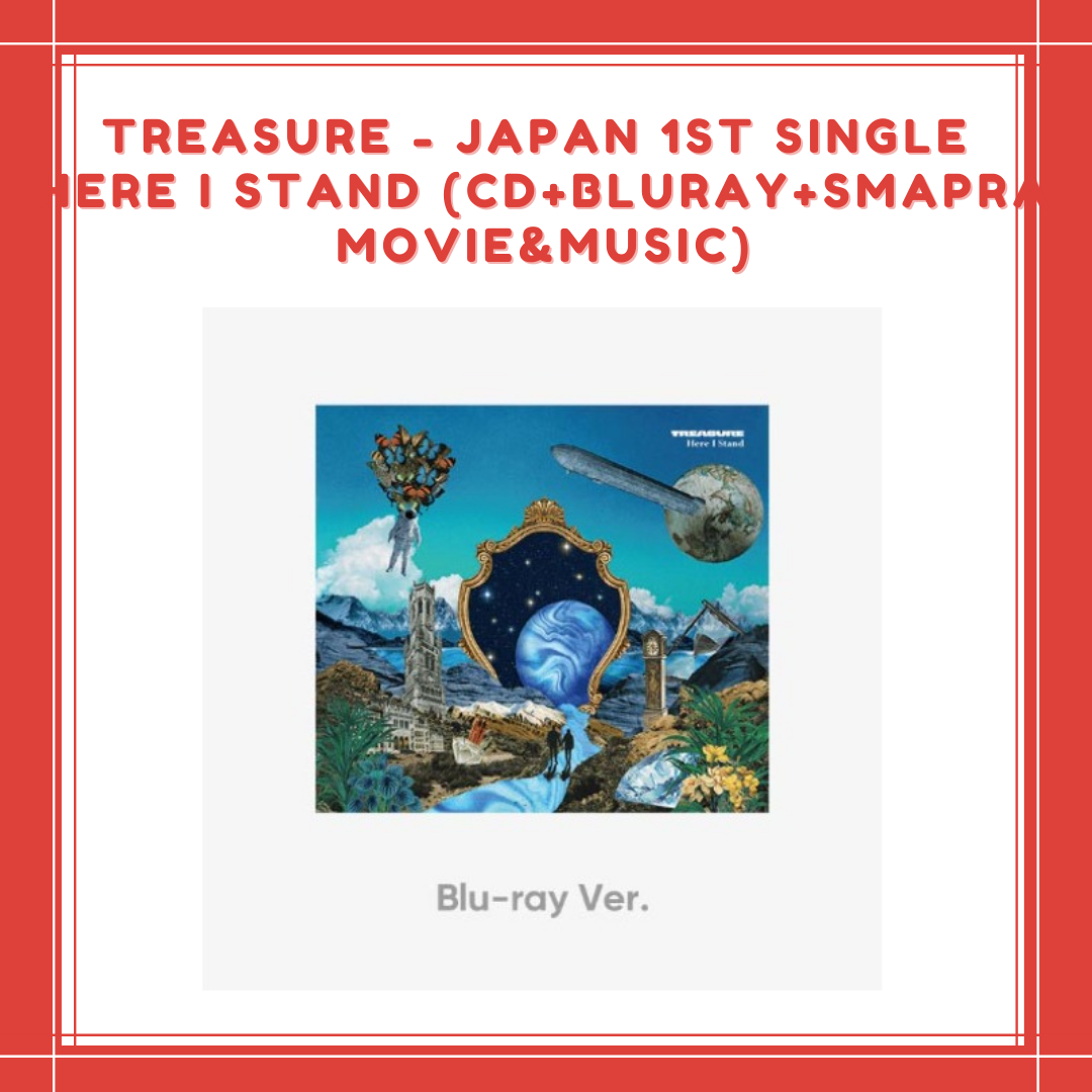 [PREORDER] TREASURE - JAPAN 1ST SINGLE HERE I STAND (CD+BLURAY+SMAPRA MOVIE&MUSIC)