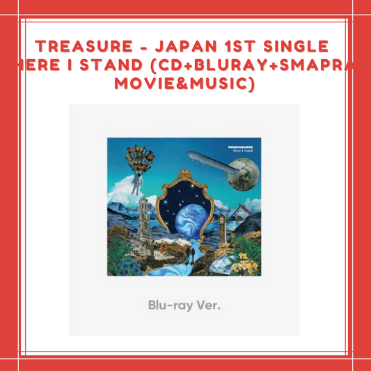 [PREORDER] TREASURE - JAPAN 1ST SINGLE HERE I STAND (CD+BLURAY+SMAPRA MOVIE&MUSIC)