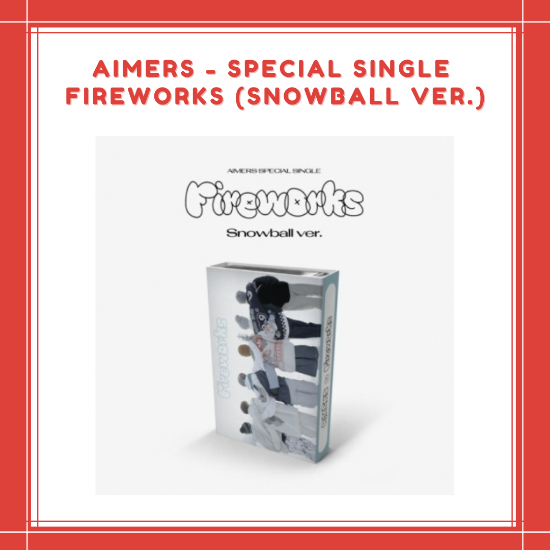 [PREORDER] AIMERS - SPECIAL SINGLE FIREWORKS (SNOWBALL VER.)