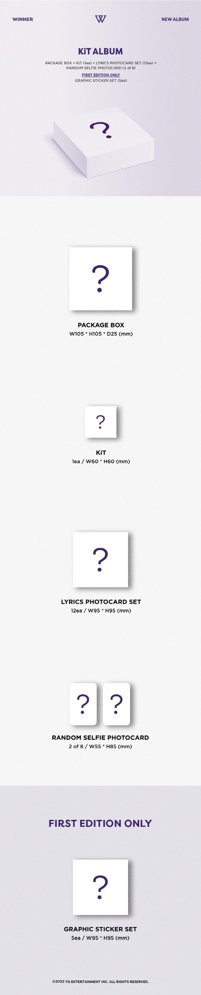 [PREORDER] WINNER - WINNER NEW ALBUM (KIT ALBUM)