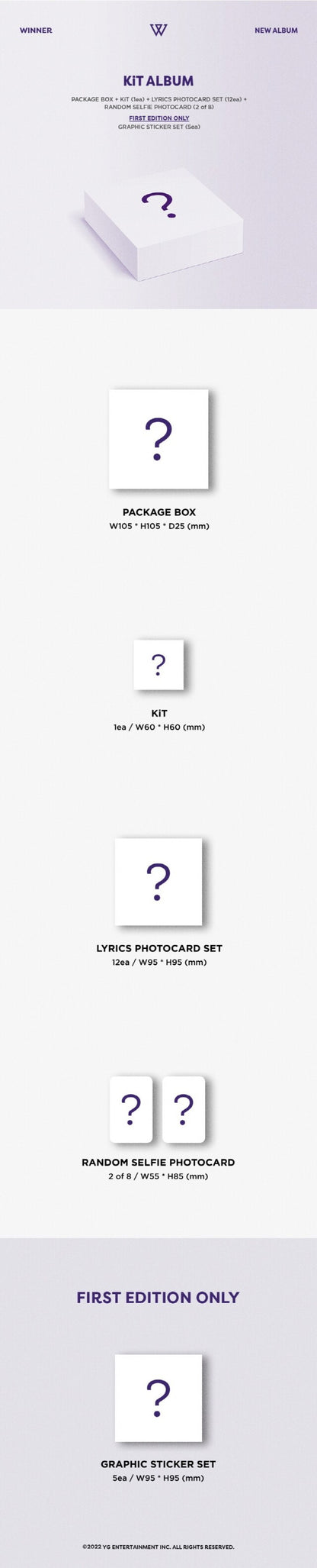 [PREORDER] WINNER - WINNER NEW ALBUM (KIT ALBUM)