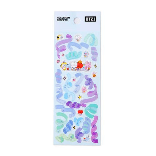 [PREORDER] BT21 - TIME TO PARTY CONFETTI STICKER