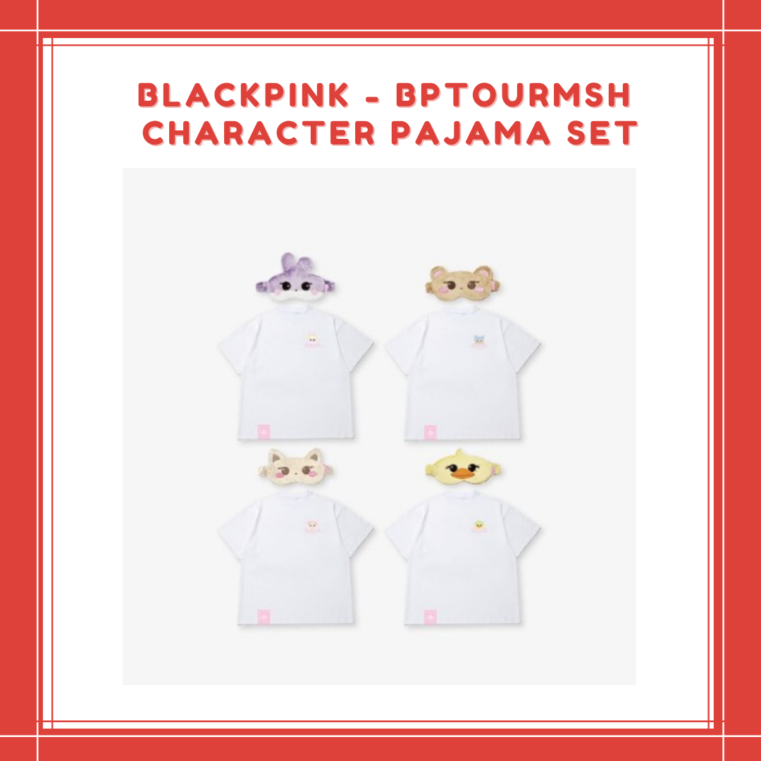 [PREORDER] BLACKPINK - BPTOURMSH CHARACTER PAJAMA SET