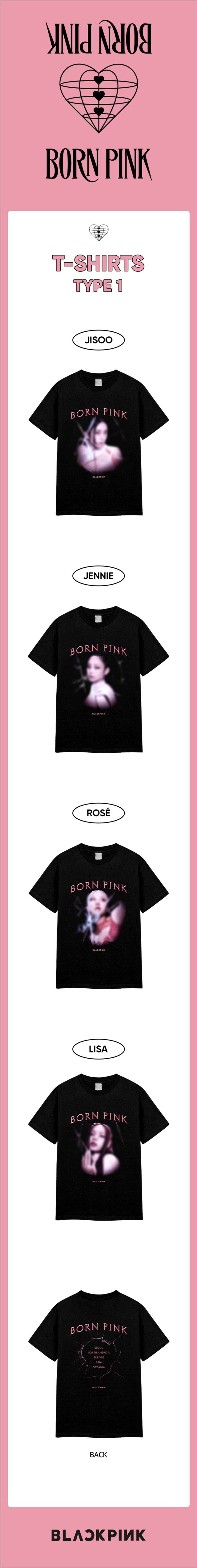 [PREORDER] BLACKPINK - BPTOUR TOUR T-SHIRTS_TYPE 1