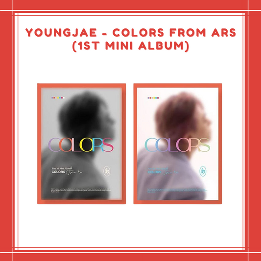 [PREORDER] YOUNGJAE - COLORS FROM ARS (1ST MINI ALBUM)