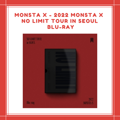 [PREORDER] MONSTA X - 2022 MONSTA X NO LIMIT TOUR IN SEOUL BLU-RAY