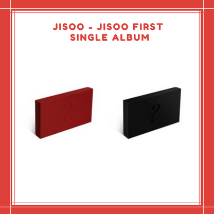 [PREORDER] WEVERSE JISOO - JISOO FIRST SINGLE ALBUM