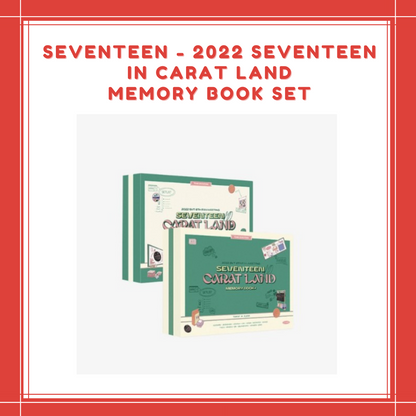 [PREORDER] SEVENTEEN - 2022 SEVENTEEN IN CARAT LAND MEMORY BOOK SET