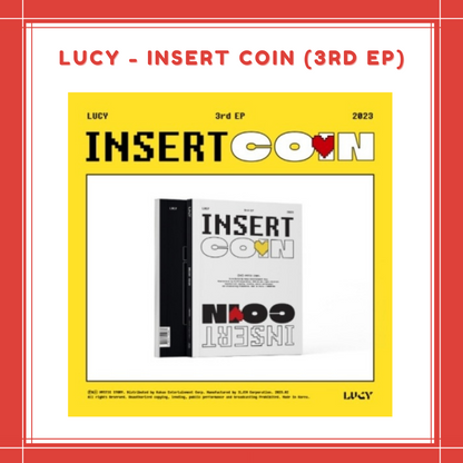 [PREORDER] LUCY - INSERT COIN (3RD EP)