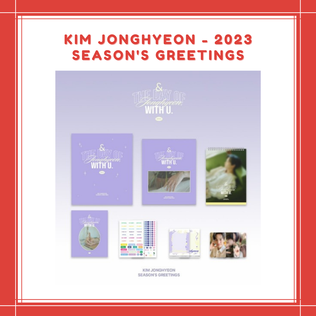 [PREORDER] KIM JONGHYEON - 2023 SEASON'S GREETINGS