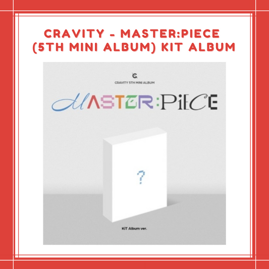 [PREORDER] CRAVITY - MASTER:PIECE (5TH MINI ALBUM) KIT ALBUM