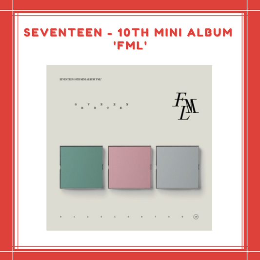 [PREORDER] SEVENTEEN - 10TH MINI ALBUM 'FML'