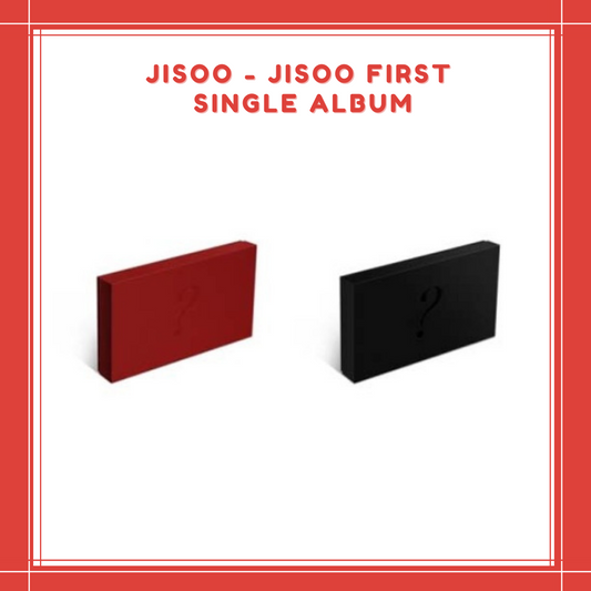[PREORDER] YG SHOP JISOO - JISOO FIRST SINGLE ALBUM SET