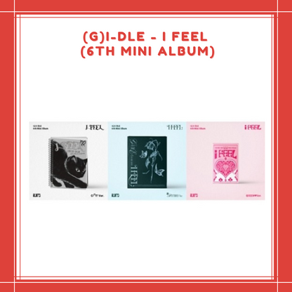 [PREORDER] (G)I-DLE - I FEEL (6TH MINI ALBUM)