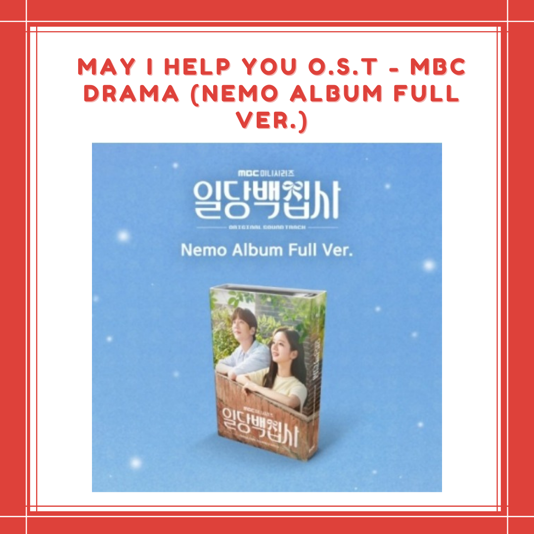 [PREORDER] MAY I HELP YOU O.S.T - MBC DRAMA (NEMO ALBUM FULL VER.)