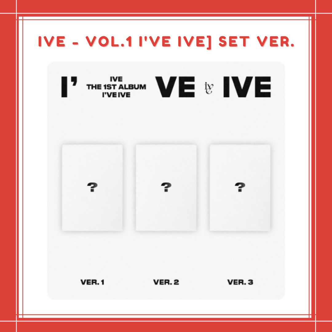 [PREORDER] IVE - VOL.1 I've IVE SET VER.