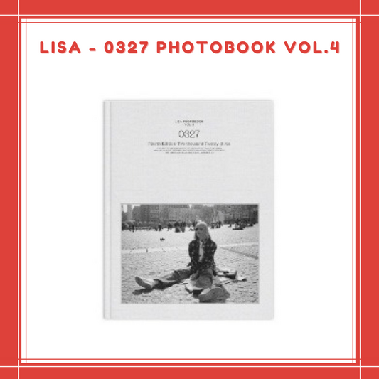 [PREORDER] WEVERSE LISA - 0327 PHOTOBOOK VOL.4