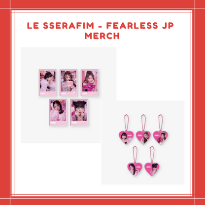 [PREORDER] LE SSERAFIM - FEARLESS JP MERCH