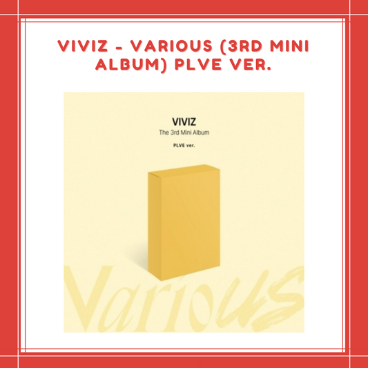 [PREORDER] VIVIZ - VARIOUS (3RD MINI ALBUM) PLVE VER.