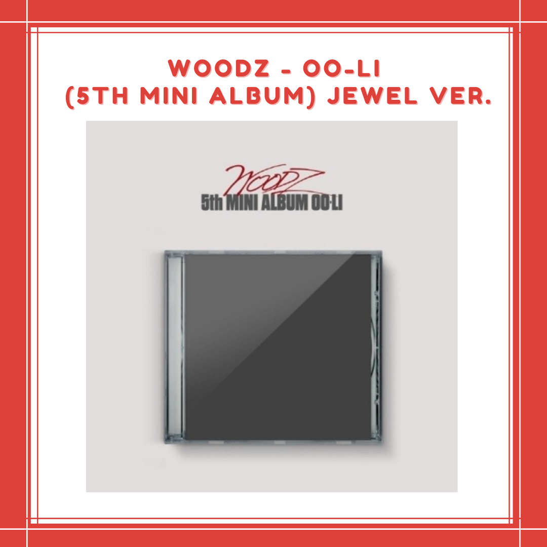 [PREORDER] WOODZ - OO-LI (5TH MINI ALBUM) JEWEL VER.