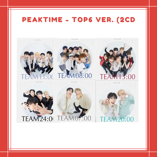 [PREORDER] PEAKTIME - TOP6 VER. (2CD)