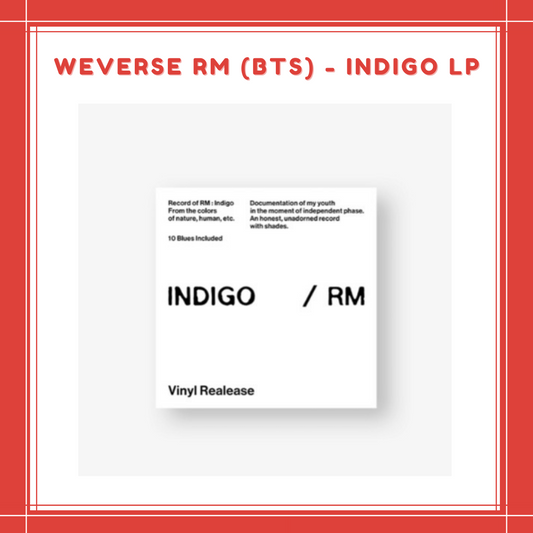 [PREORDER] WEVERSE RM (BTS) - INDIGO LP