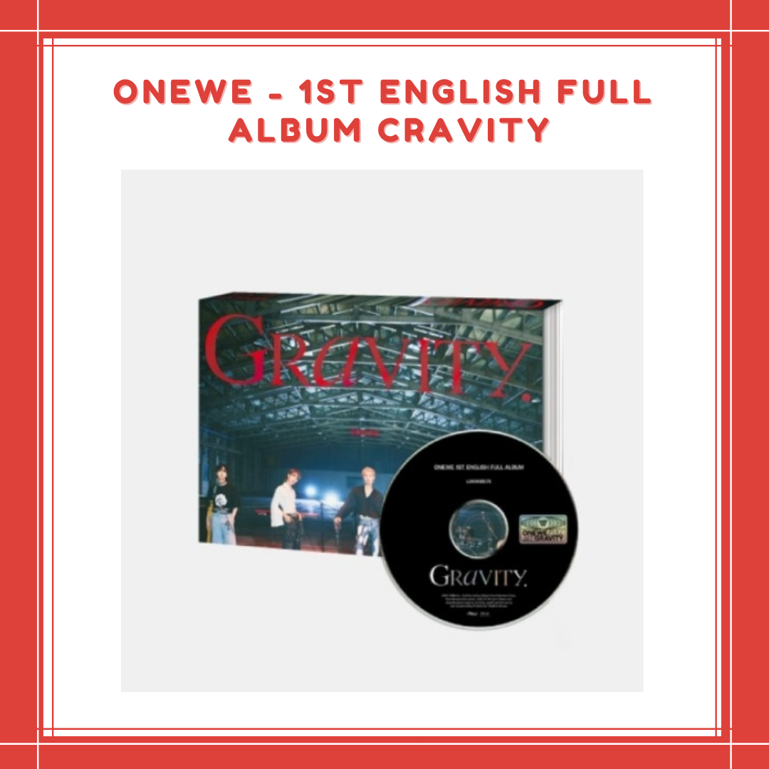 [PREORDER] ONEWE - 1ST ENGLISH FULL ALBUM GRAVITY