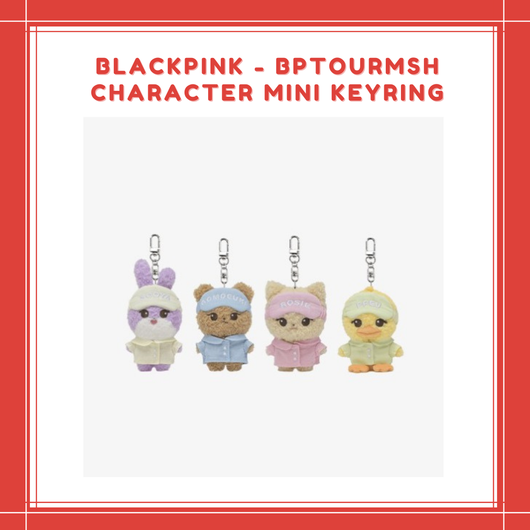 [PREORDER] BLACKPINK - BPTOURMSH CHARACTER MINI KEYRING