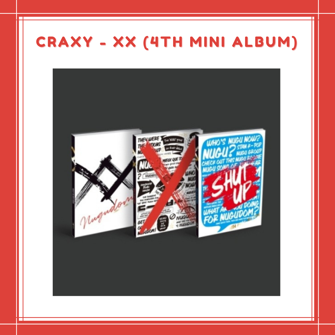 [PREORDER] CRAXY - XX (4TH MINI ALBUM)