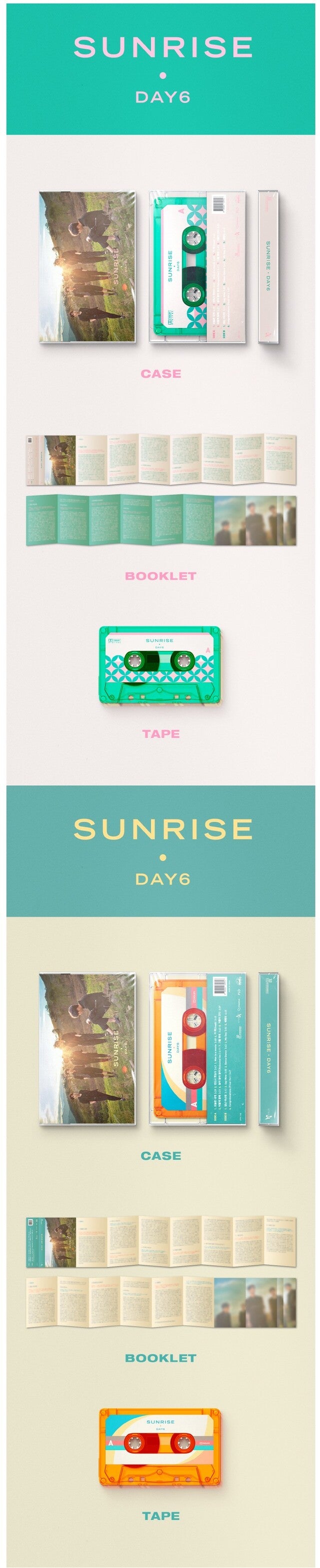 [PREORDER] DAY6 - VOL.1 [SUNRISE] (CASSETTE TAPE)