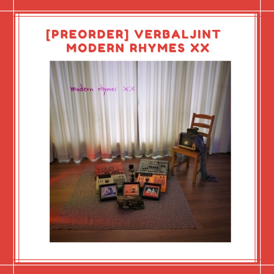 [PREORDER] VERBALJINT - MODERN RHYMES XX