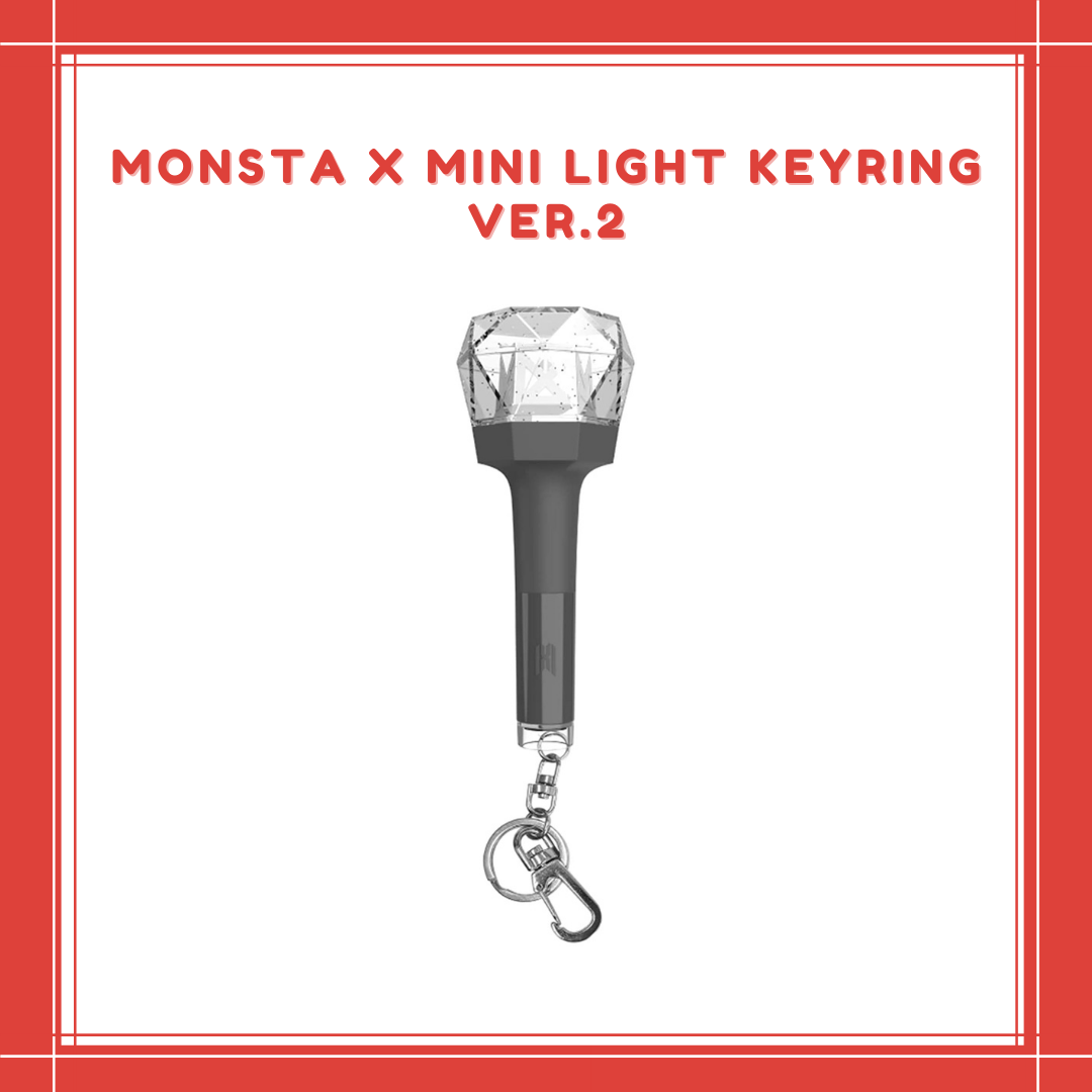 [PREORDER] MONSTA X - OFFICIAL MINI LIGHT KEYRING VER.2