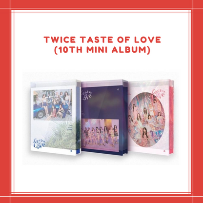 [PREORDER] TWICE - TASTE OF LOVE (10TH MINI ALBUM)